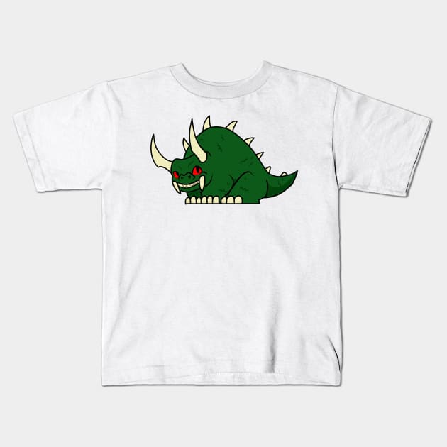 Compendium of Arcane Beasts and Critters - Hodag (textless) Kids T-Shirt by taShepard
